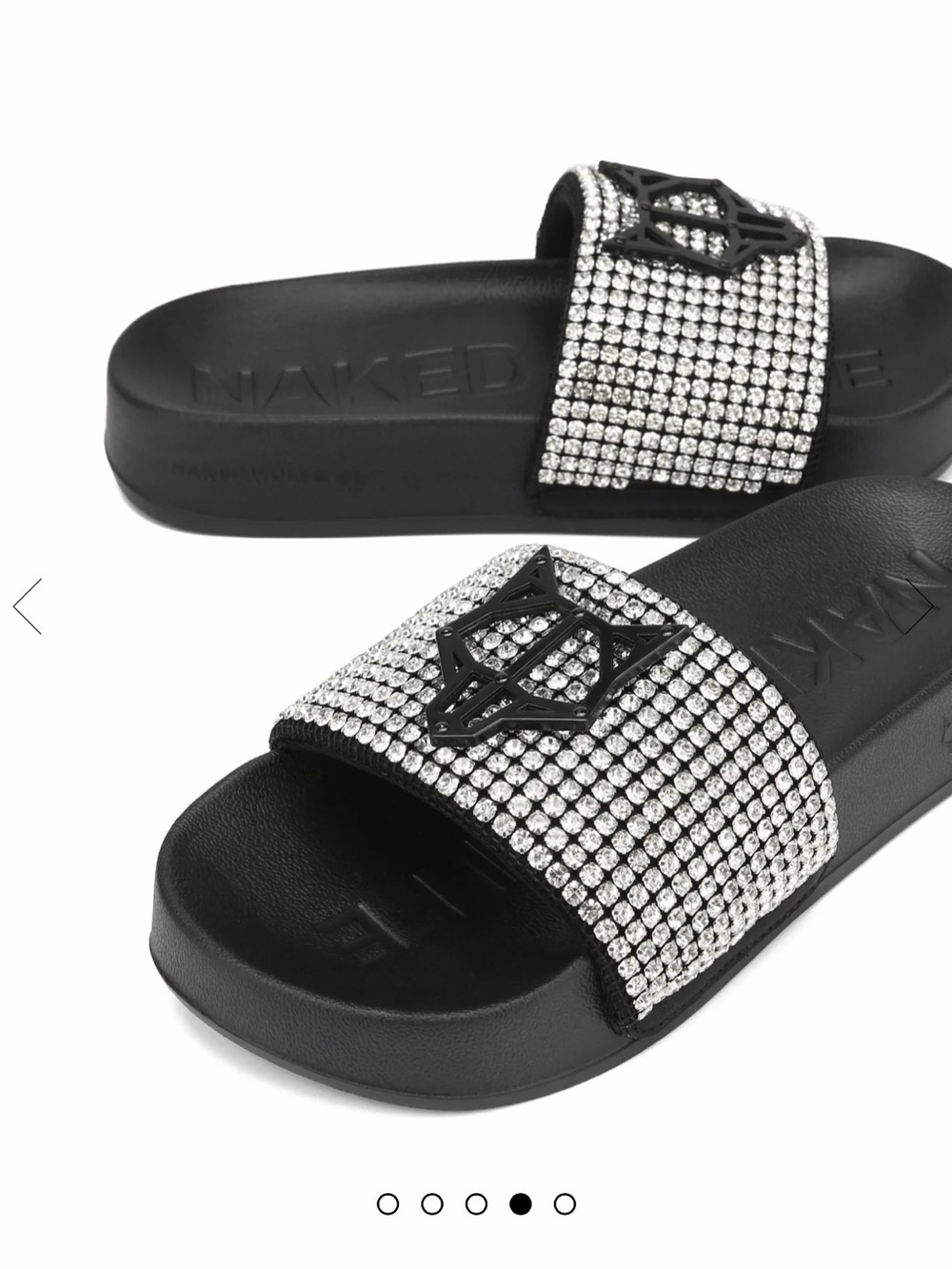 Naked Wolfe Coast Black Diamonds Slides